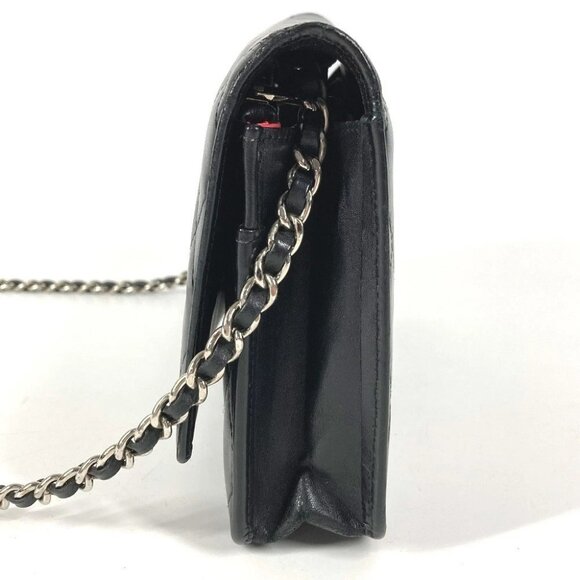 CHANEL A46646 Cambon Line Chain Long Wallet Crossbody Chain Bag Shoulder Bag - Picture 7 of 16
